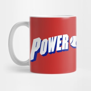 Power Baseball Rangers Mug